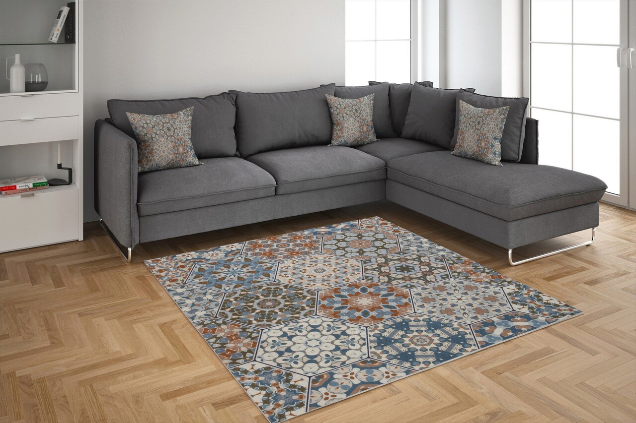 Covor, Zion, 80x150 cm, Multicolor - imagine 7